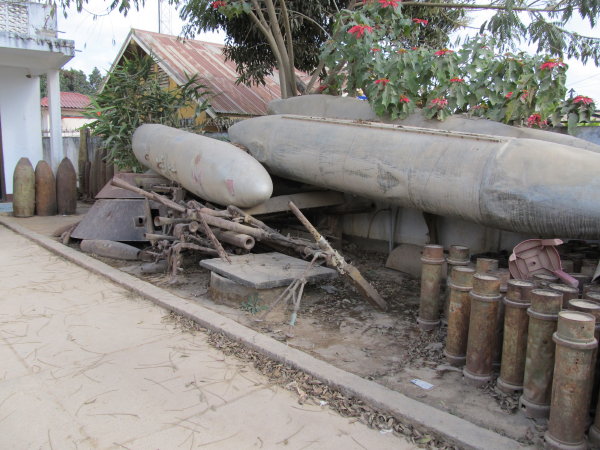 Detritus from the Secret War in Laos