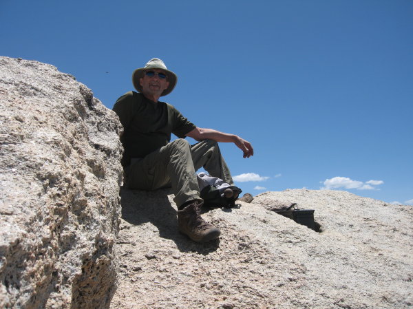 Steve on the summit (I Aksamit)