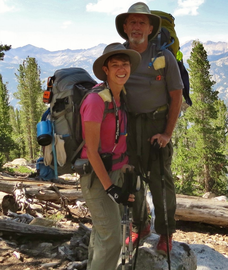 Inga & Steve on the John Muir Trail