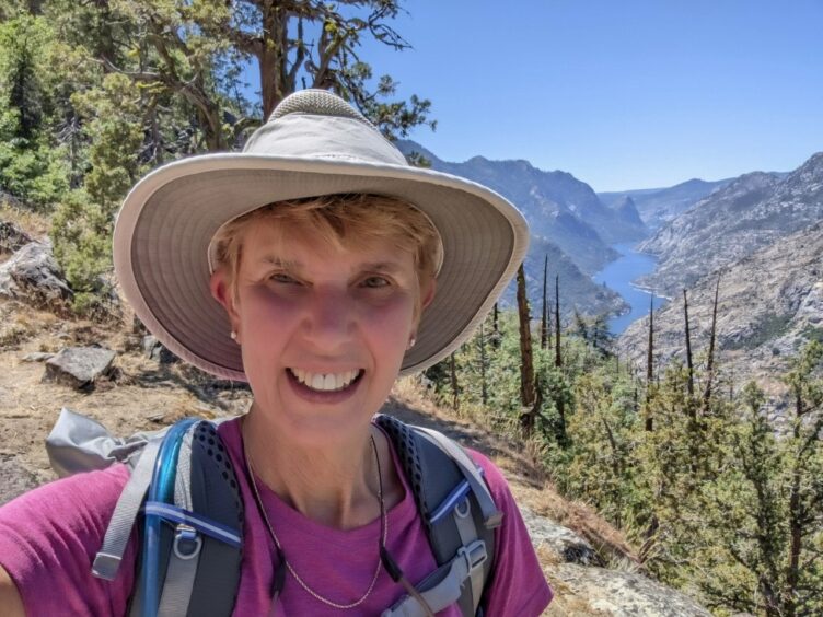 Backpacking the Grand Canyon of the Tuolumne with Hetch Hetchy in background